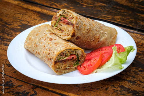 Fotografía Popular African street food with Rolex Rolls