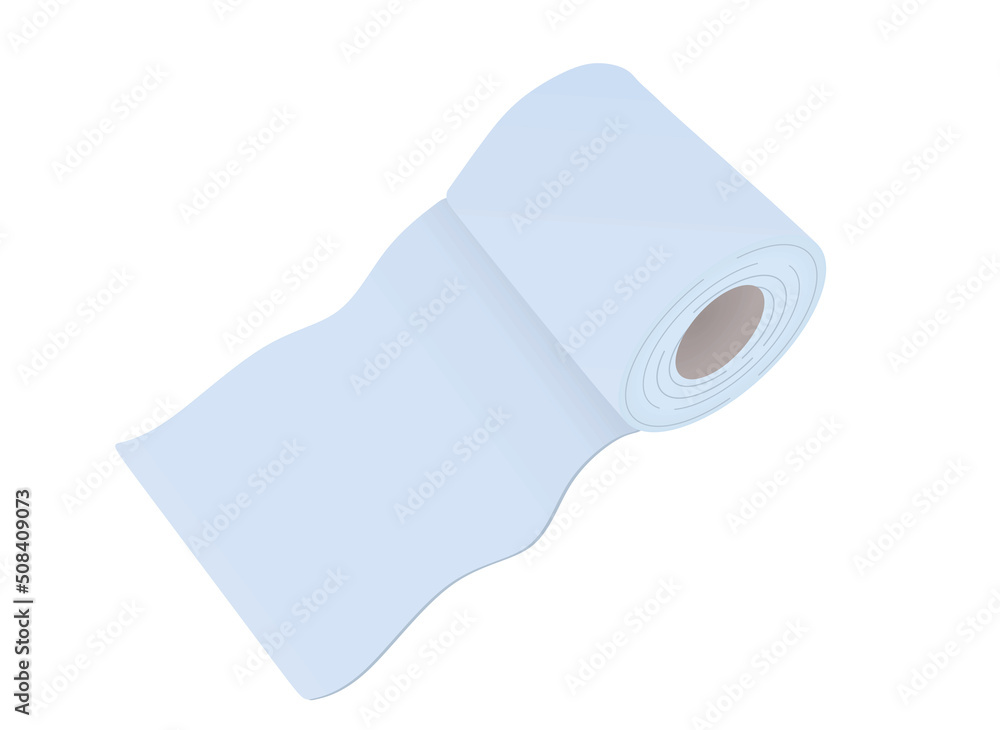 Toilet paper roll. vector illustration Toilet paper roll. vector illustration
