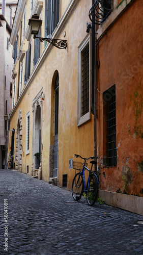 bicycle on the Italian street