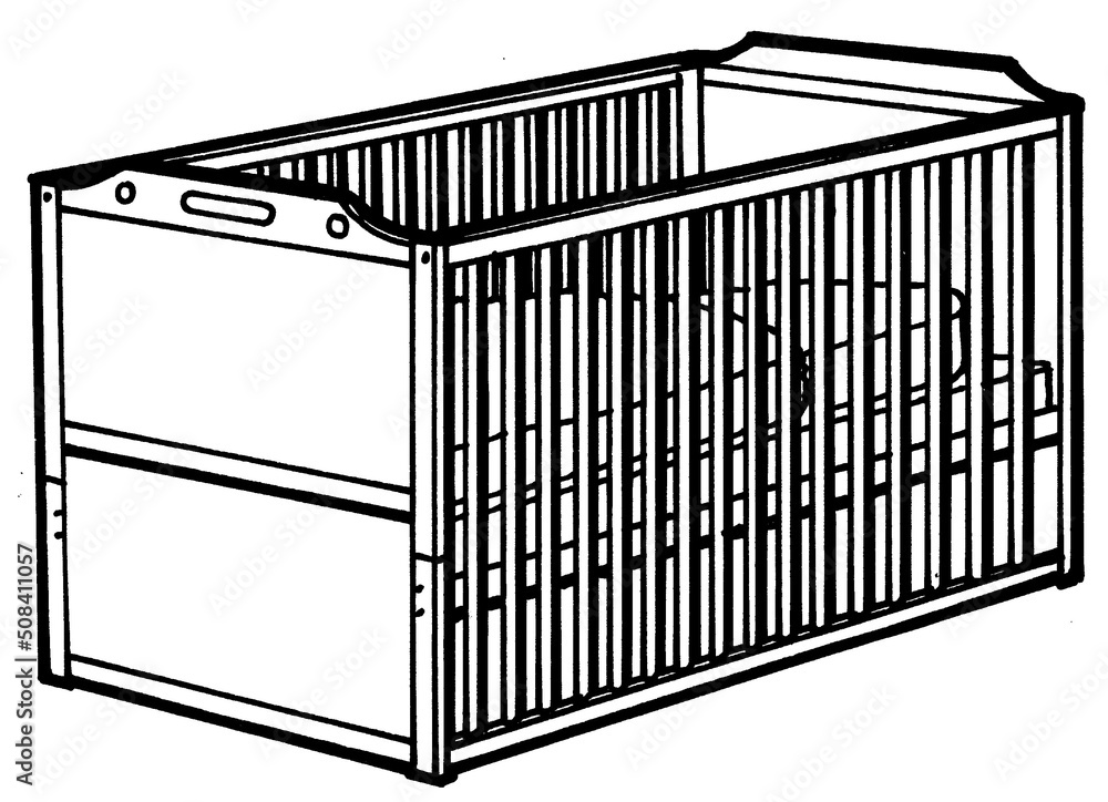 Illustration of a cot in line technique