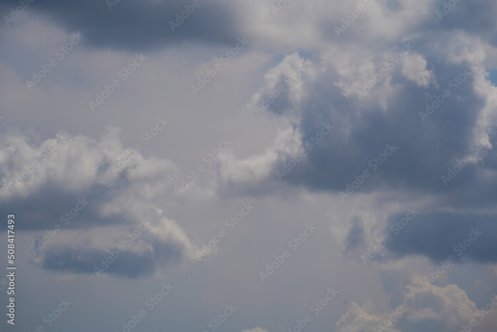 blue sky with clouds