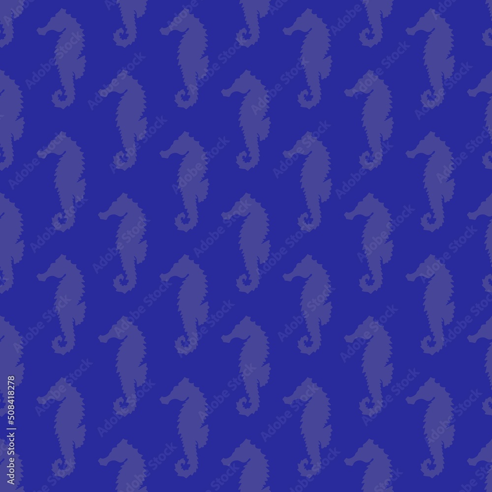 Summer seamless seahorse pattern for fabrics and kids and wrapping paper and textiles and gifts Summer seamless seahorse pattern for fabrics and kids and wrapping paper and textiles and gifts