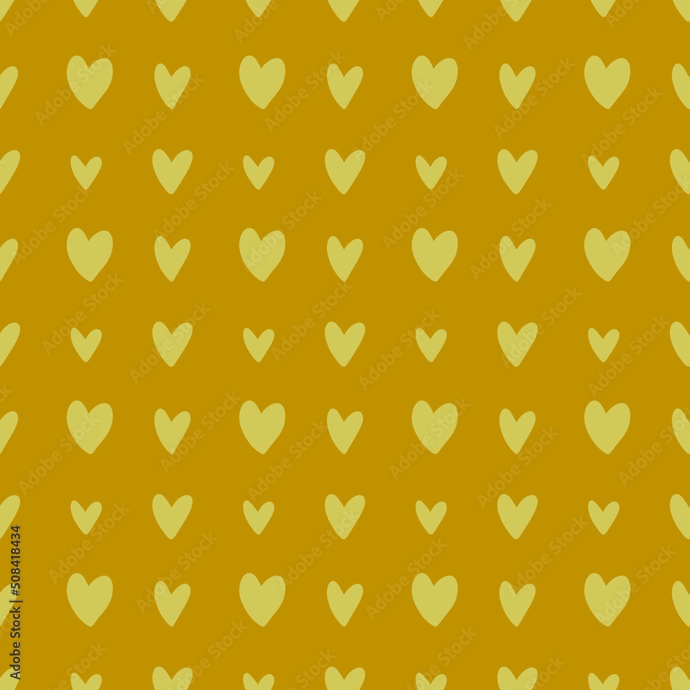 Seamless valentines pattern with hearts for postcard and gifts and cards