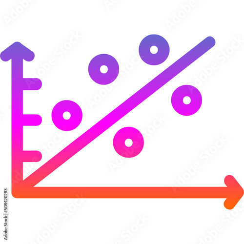 Scatter Plot Icon