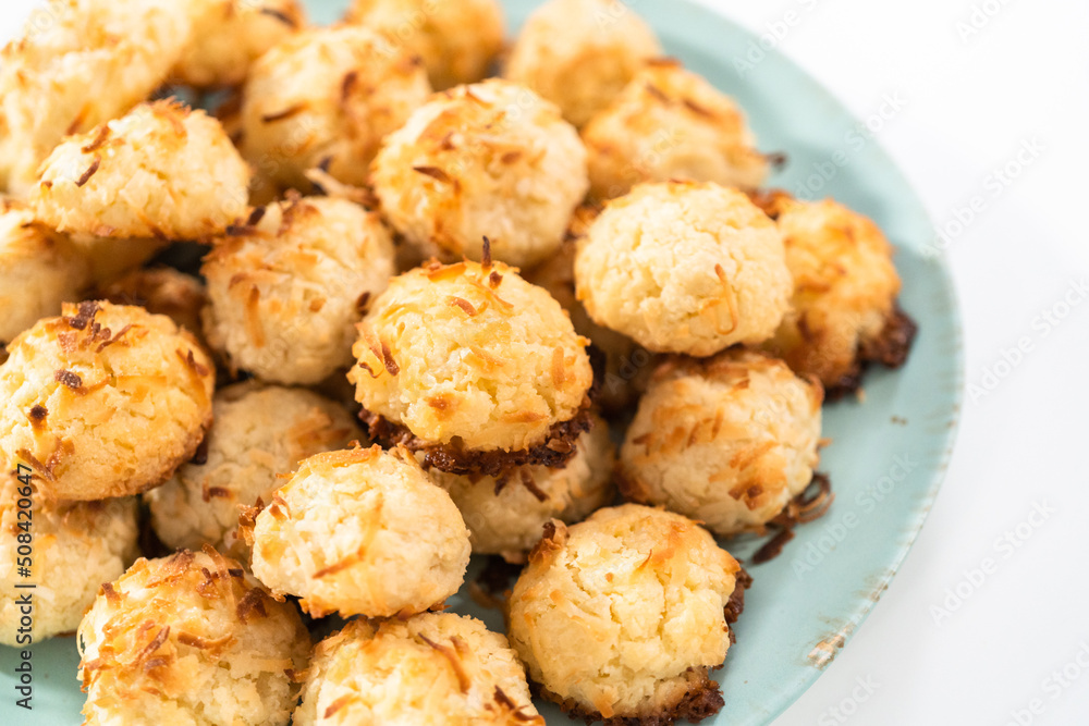 Coconut cookies Coconut cookies