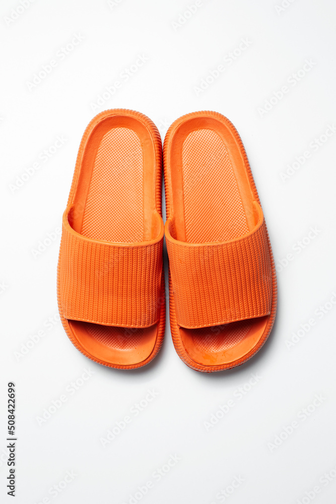 orange slipper