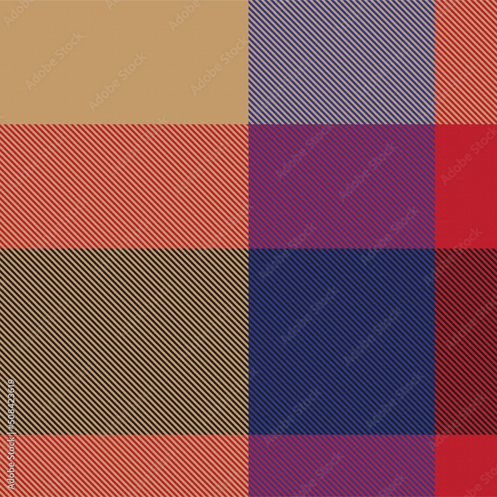Red Asymmetric Plaid textured Seamless Pattern Red Asymmetric Plaid textured Seamless Pattern