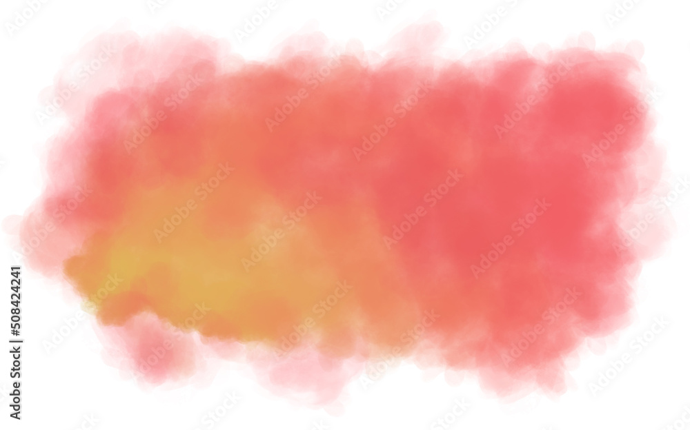 Naklejka premium Abstract art orange yellow gradient background with liquid texture. spot for text