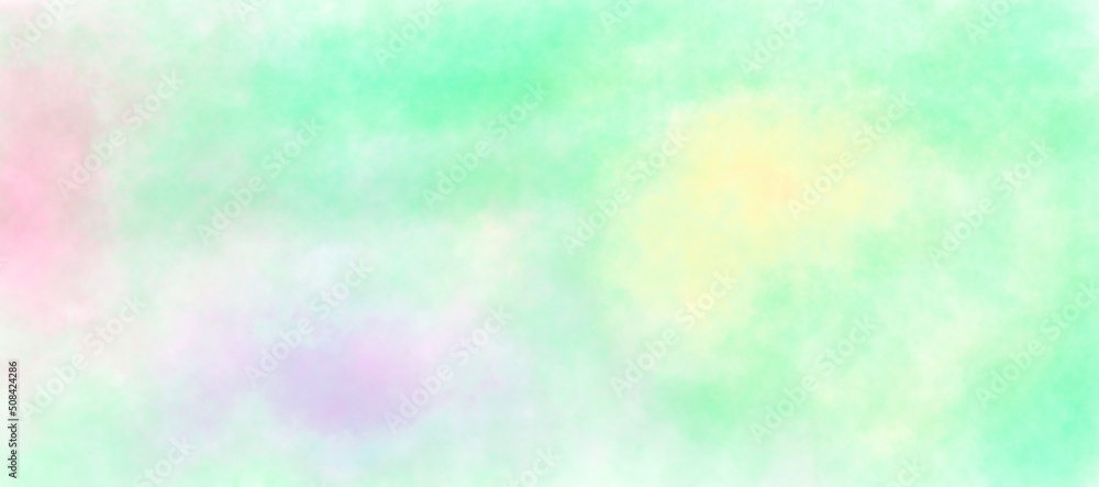 WateAbstract art green with colored spots background with liquid texture. gradientrcolor background, yellow, pink and blue colors WateAbstract art green with colored spots background with liquid texture. gradientrcolor background, yellow, pink and blue colors