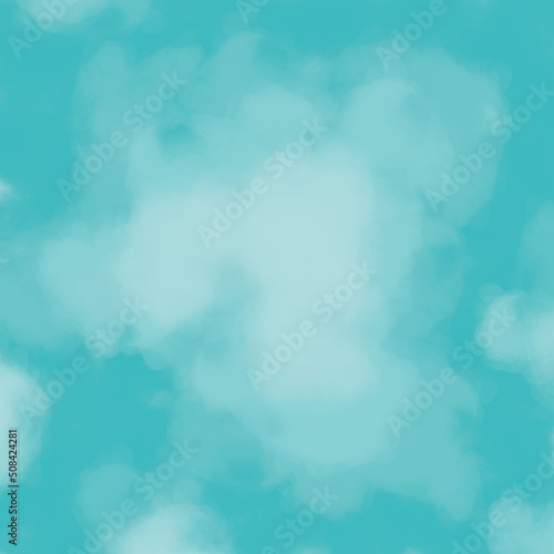 Pastel blue abstract beautiful and colorful background gradients made using the texture of watercolor spots