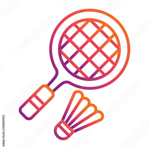 Badminton Icon