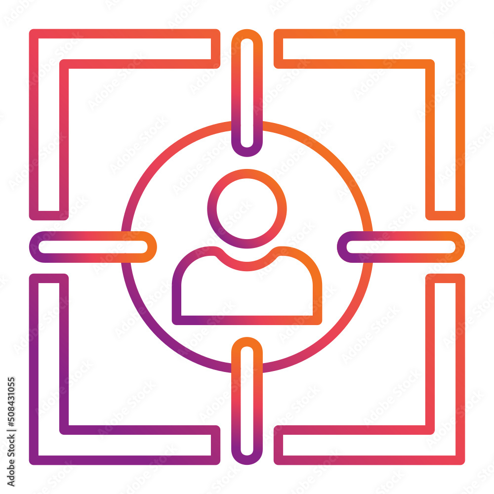 Obraz premium Focus Icon