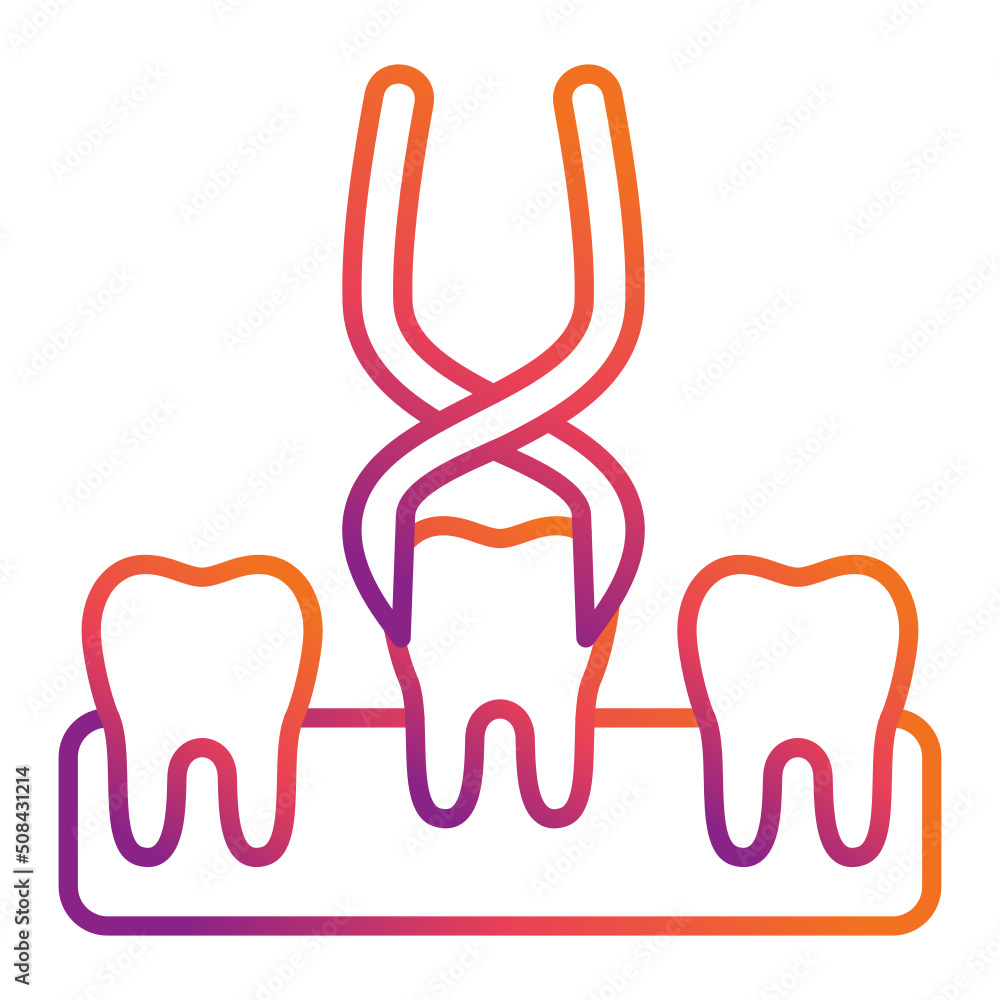 Tooth Extraction Icon Tooth Extraction Icon