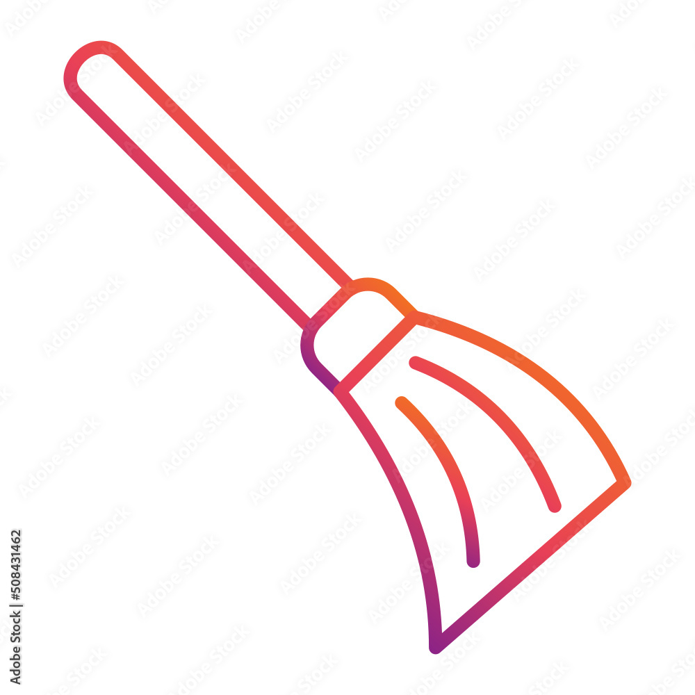 Naklejka premium Sweep Icon