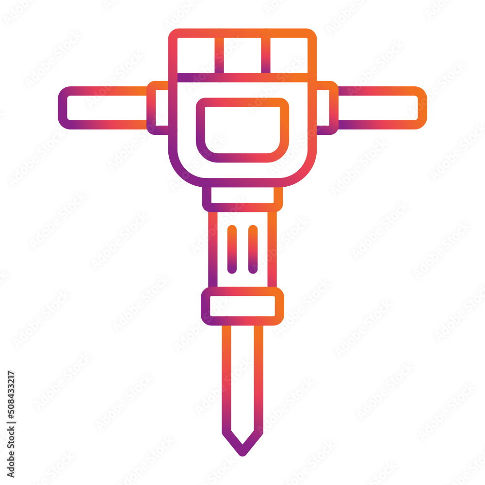 Jackhammer Icon Jackhammer Icon