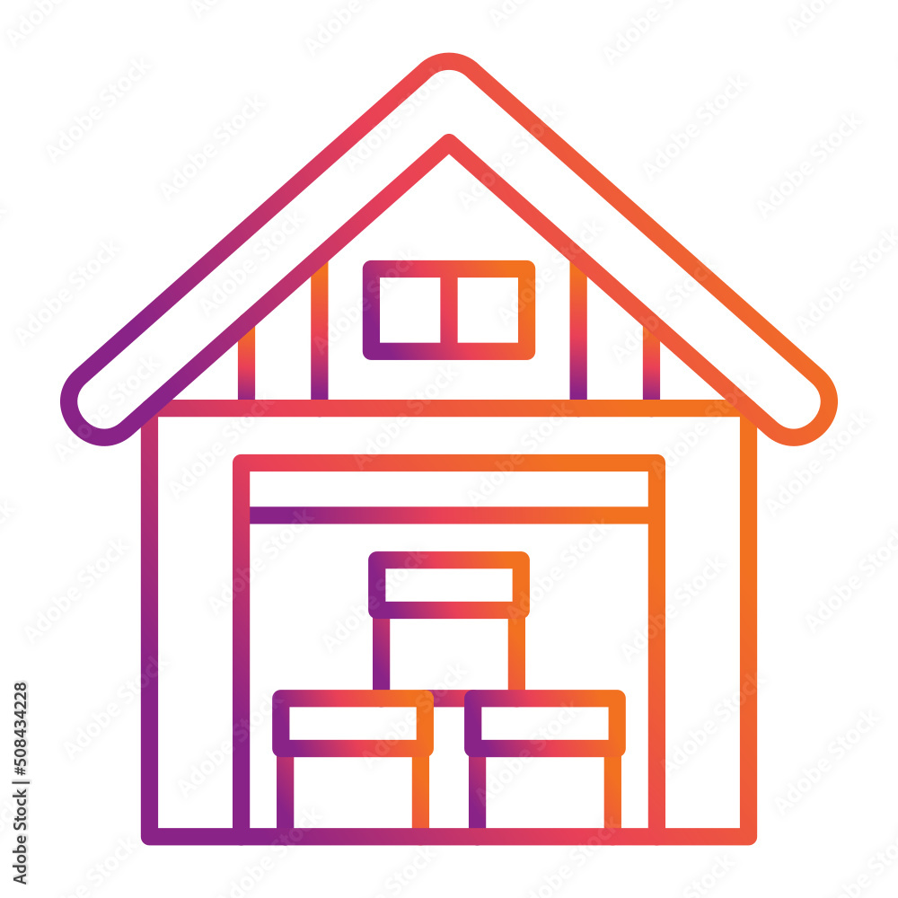 Warehouse Icon Warehouse Icon