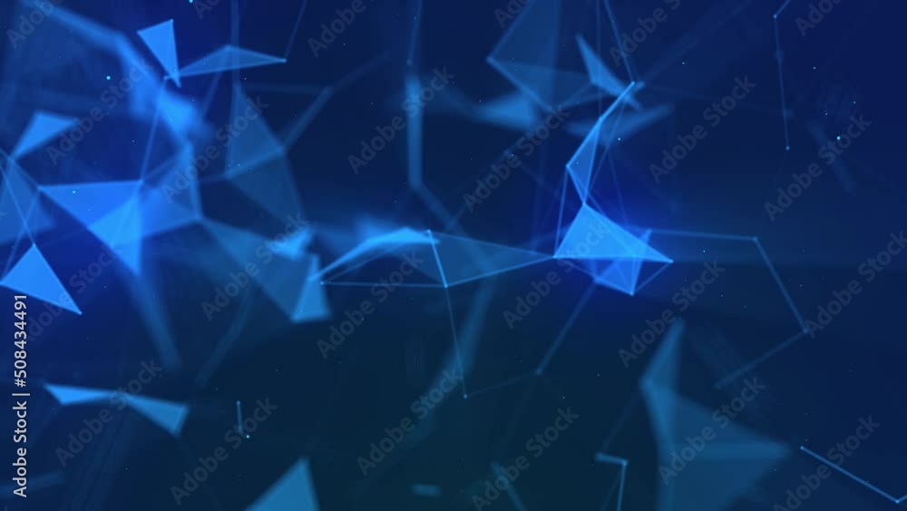 Abstract plexus blue digital technology background Abstract plexus blue digital technology background