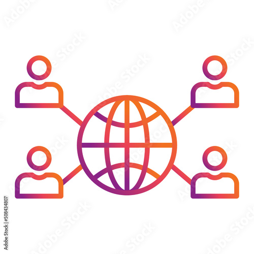 Outsourcing Icon