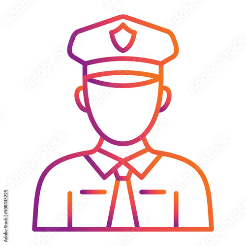 Security Officer Icon