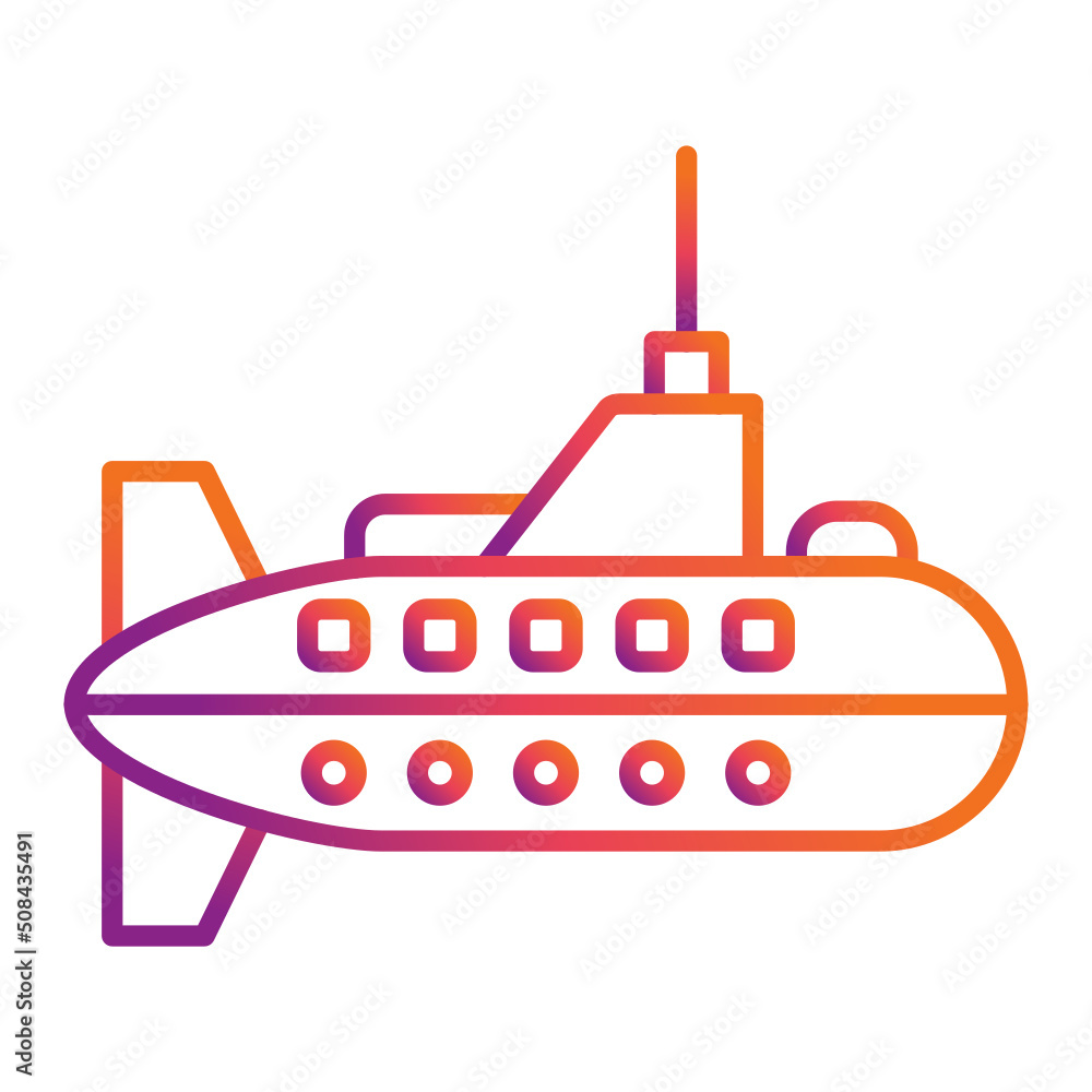 Submarine Icon Submarine Icon