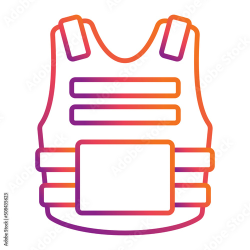 Bulletproof Vest Icon