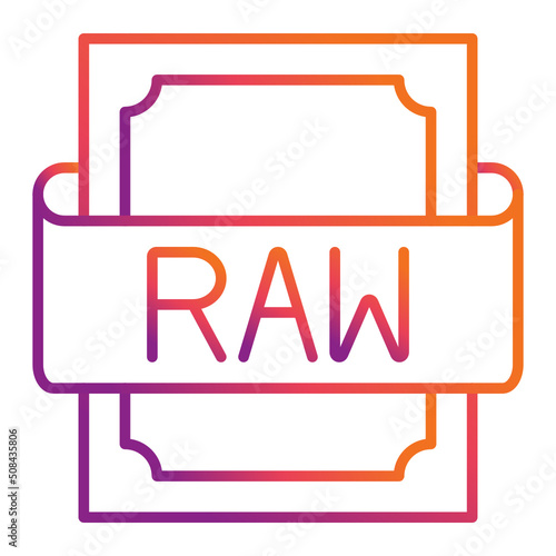 Raw Icon