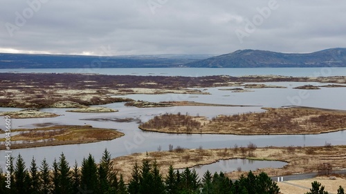 Island  Landschaften in Zentral Island