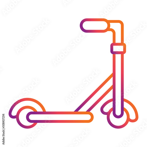 Kick Scooter Icon