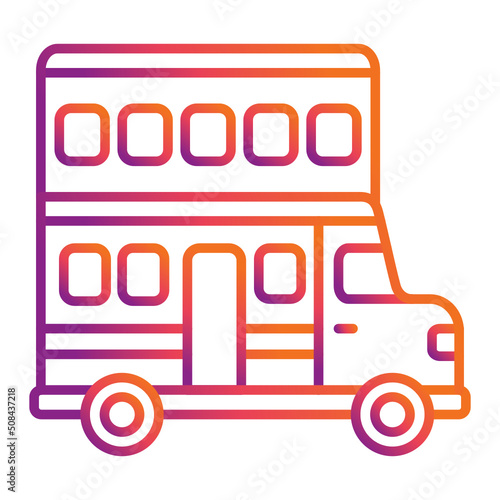 Double Decker Icon