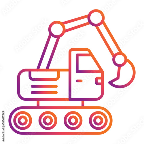 Excavator Icon