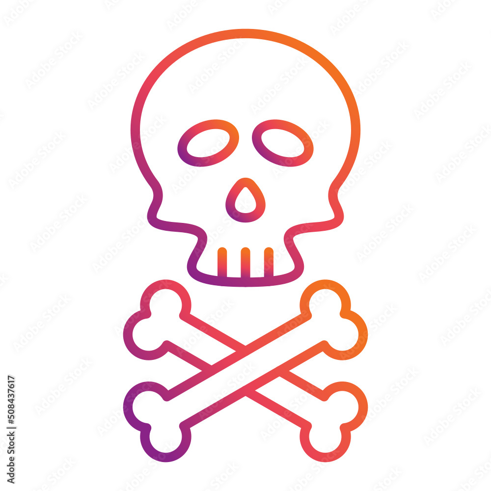 Skull And Bones Icon Skull And Bones Icon