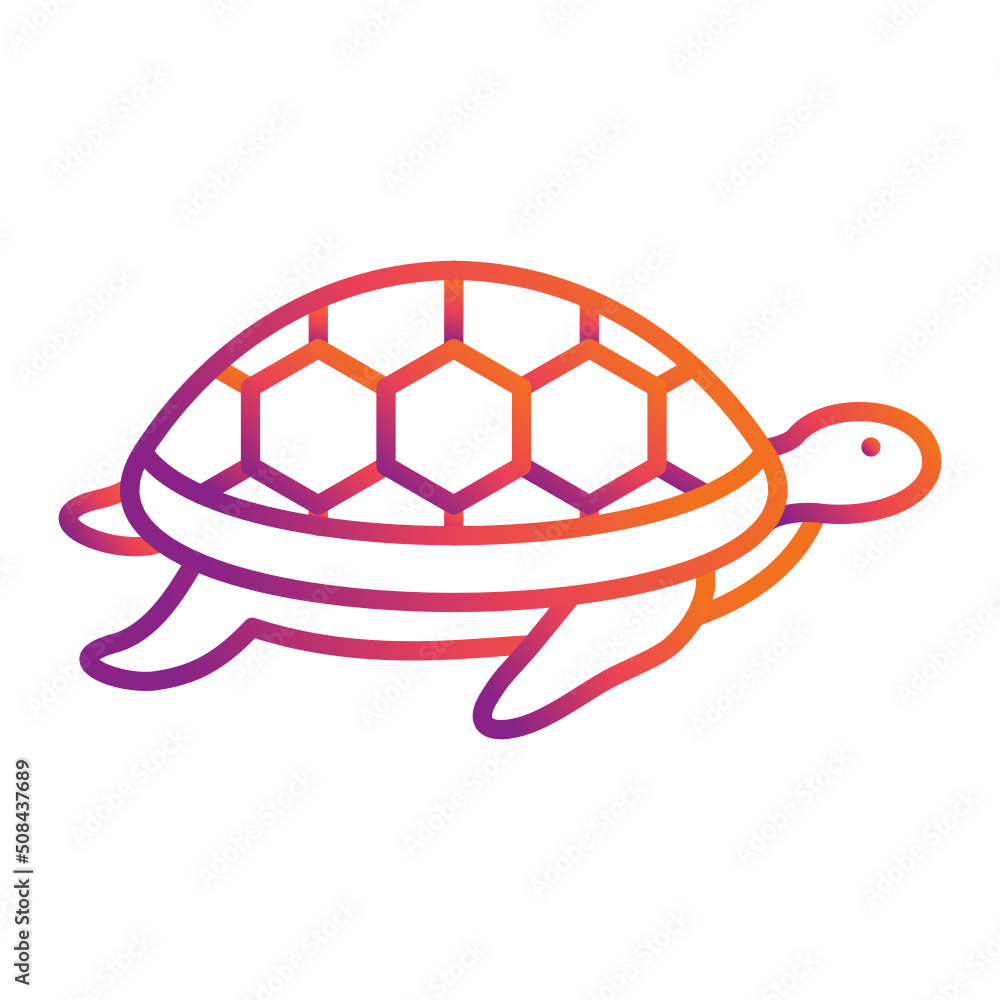 Fototapeta premium Turtle Icon