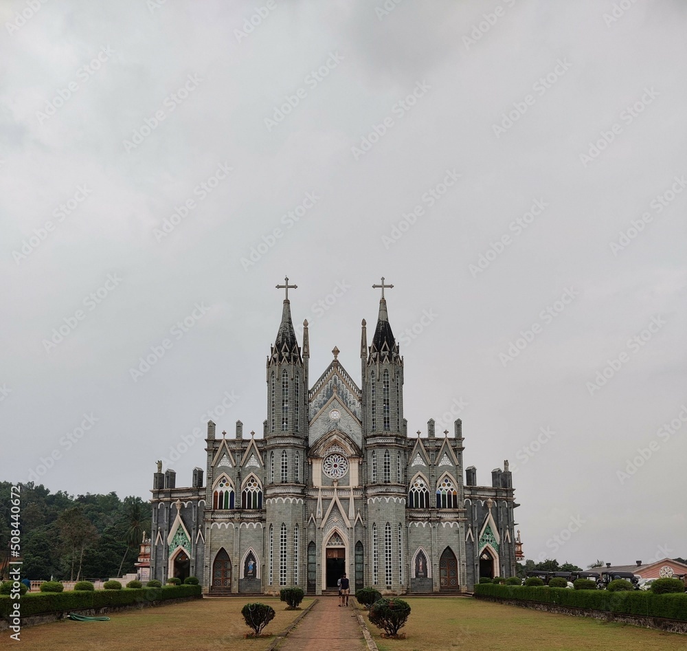 Fototapeta premium A church in the countryside