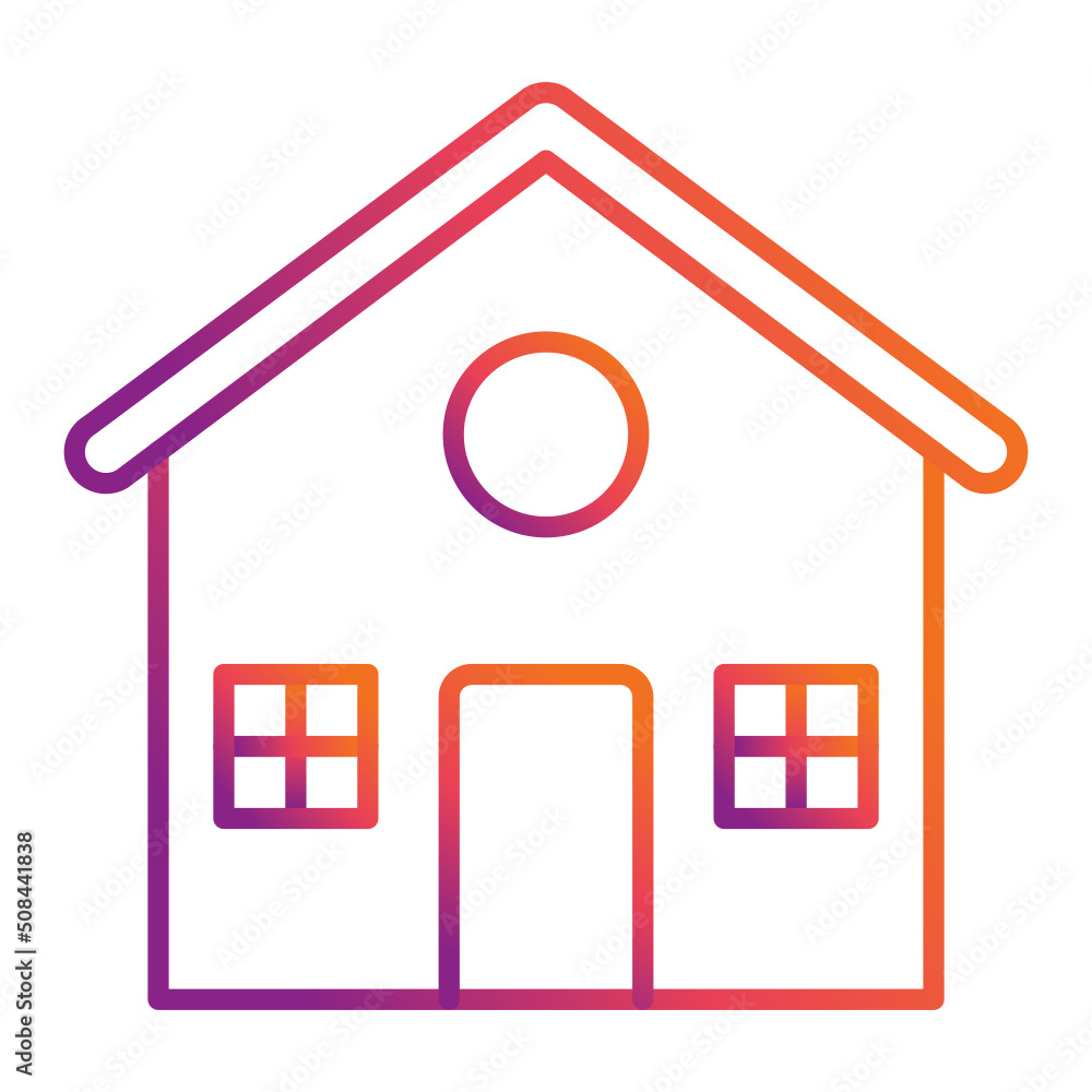 Fototapeta premium Home Icon