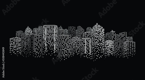 Foto Concept of smart city