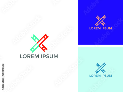 ILLUSTRATION LETTER X LOGO DESIGN VECTOR FOR YOUR BUSINESS