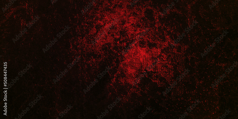 Dark Red grunge texture and Old wall texture cement black red background abstract dark color design are light with white gradient background.	
