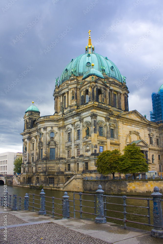 Berlin Cathedral on the Museum Island in Mitte in Berlin	