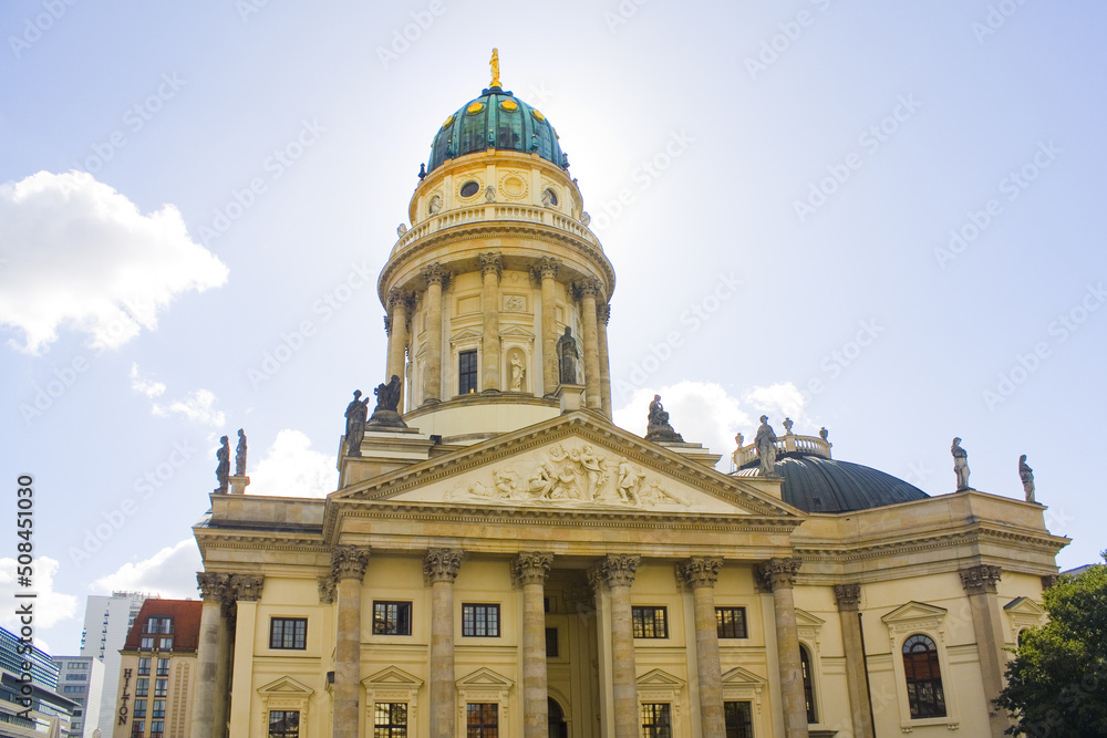 German cathedral on Gendarmenmarkt Square in Berlin
German cathedral on Gendarmenmarkt Square in Berlin
