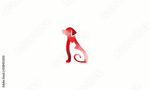 cat and dog polygon