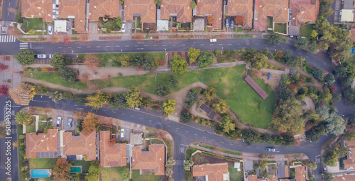 Street shapes,
Santiago, Chile