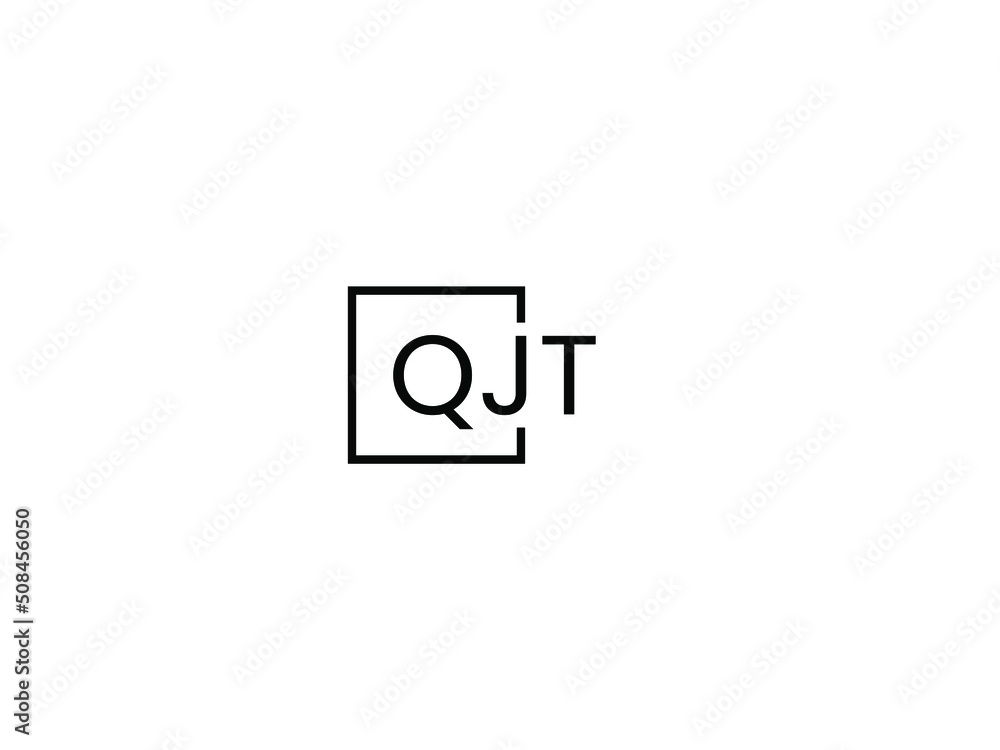 QJT Letter Initial Logo Design Vector Illustration QJT Letter Initial Logo Design Vector Illustration