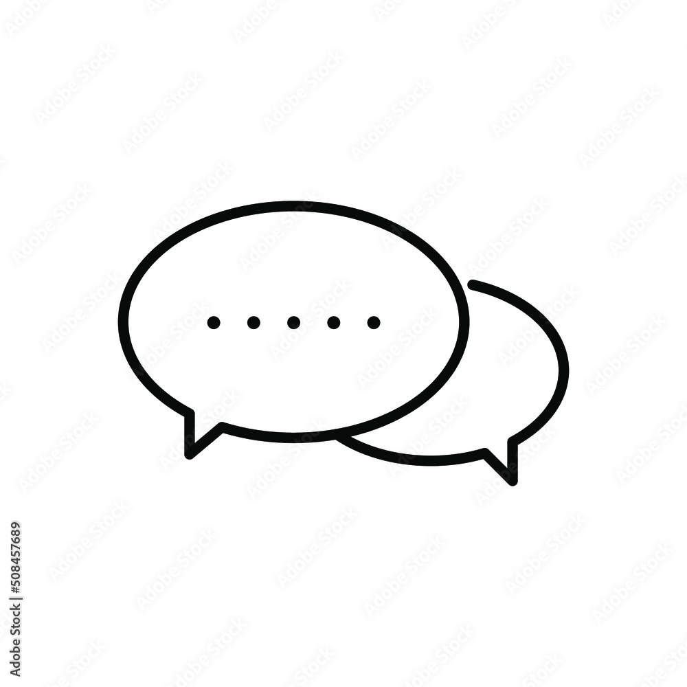 Communication isolated icon design template Communication isolated icon design template