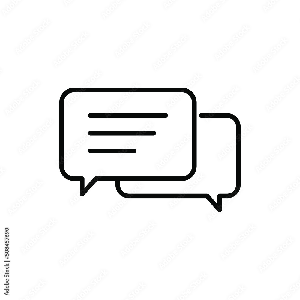 Communication isolated icon design template Communication isolated icon design template