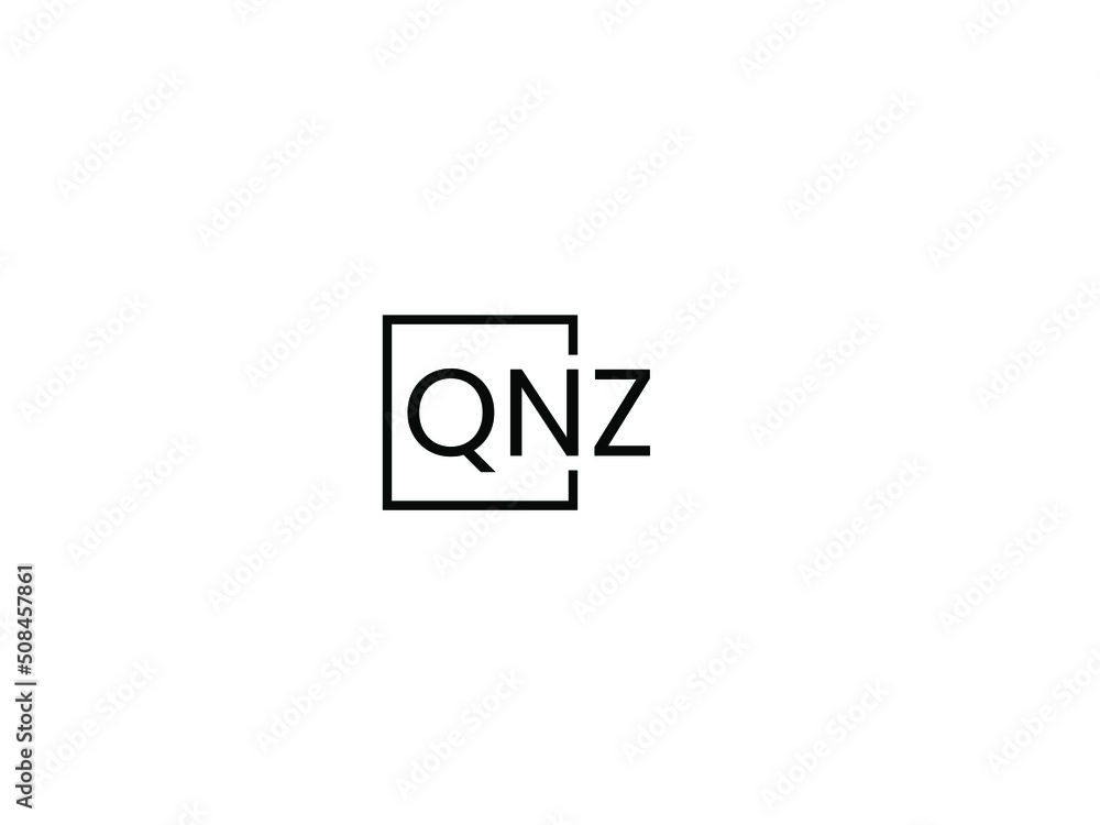 QNZ letter initial logo design vector illustration QNZ letter initial logo design vector illustration