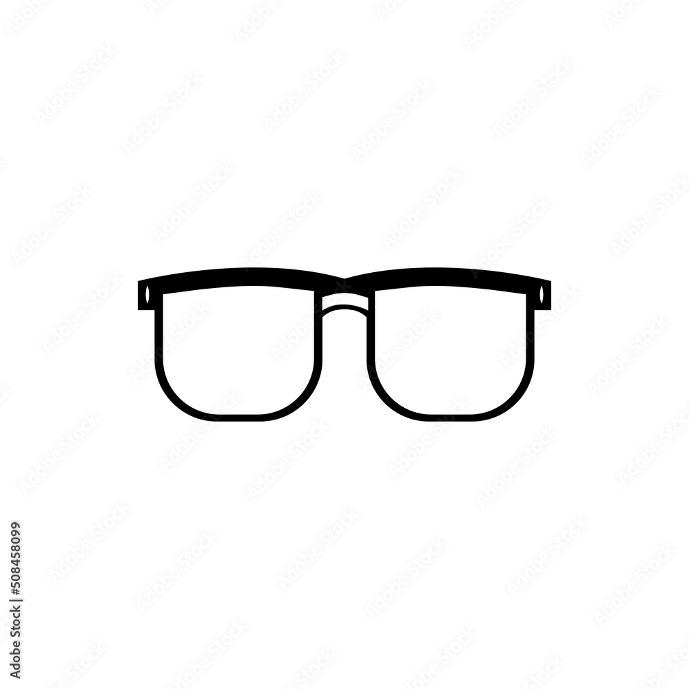 Eyeglasses illustration clip art design vector Eyeglasses illustration clip art design vector
