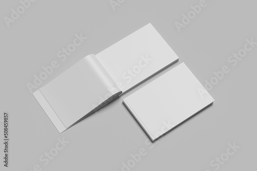 landscape magazine mockup size a4