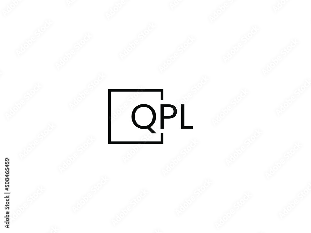 QPL letter initial logo design vector illustration QPL letter initial logo design vector illustration