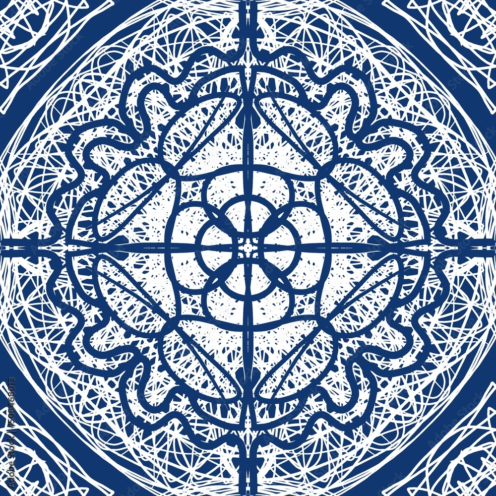 Seamless pattern in ethnic style. Floral Arabian ornament. Traditional ottoman art. illustration. Seamless pattern in ethnic style. Floral Arabian ornament. Traditional ottoman art. illustration.