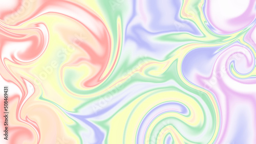 happy pride month! colorful liquids in motion, background image